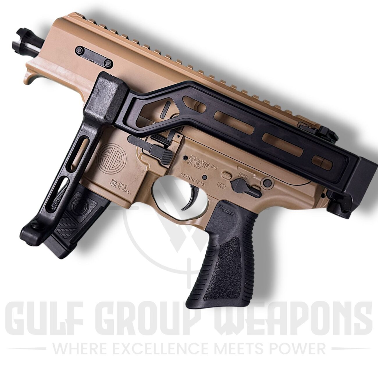 SIG SAUER MPX COPPERHEAD 9mm WITH A3 BRACE