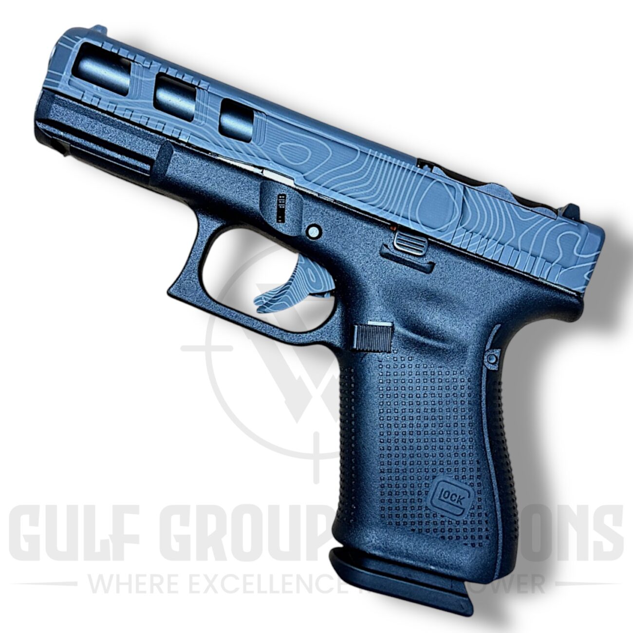 Weapon DNA Glock 19 Gen 5 MOS BLK 9MM Grey Topo