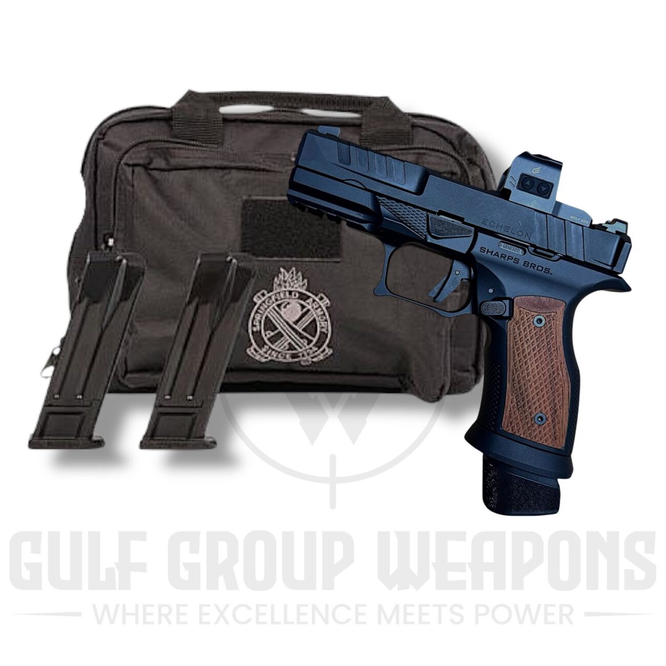 Custom Springfield Armory Echelon 4.0C 9mm W/ Red Dot & SharpBros Frame - Image 2