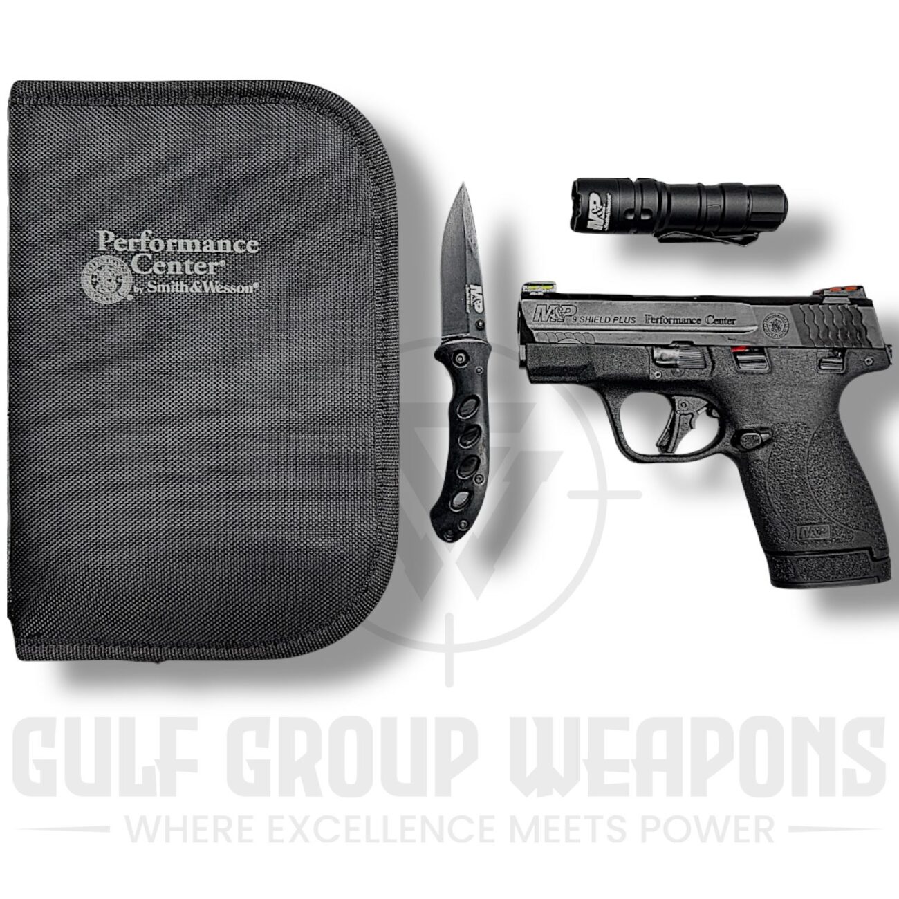 Smith and Wesson M&P9 Shield Plus Performance Center Ported 9mm (Bundle) - Image 2