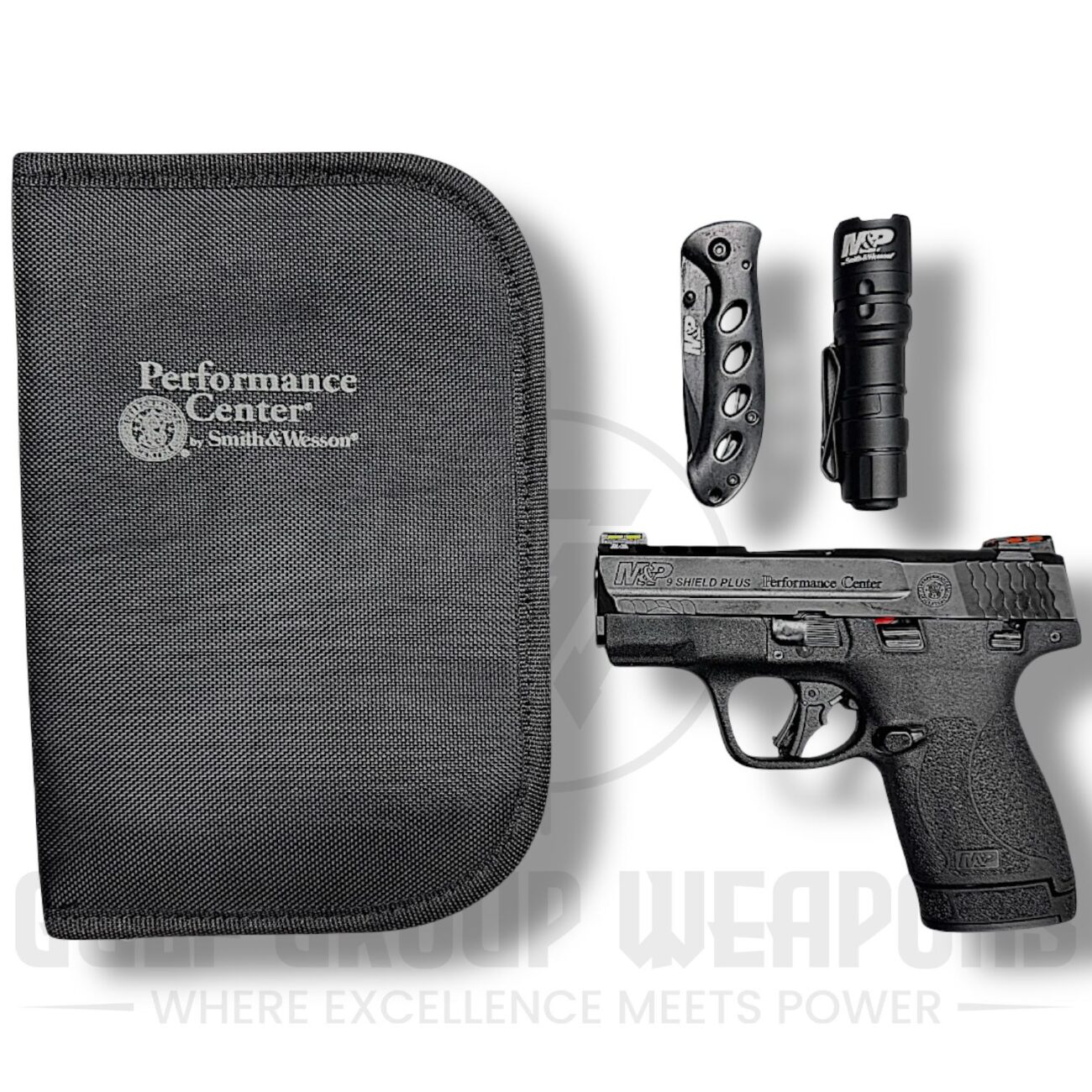 Smith and Wesson M&P9 Shield Plus Performance Center Ported 9mm (Bundle) - Image 3