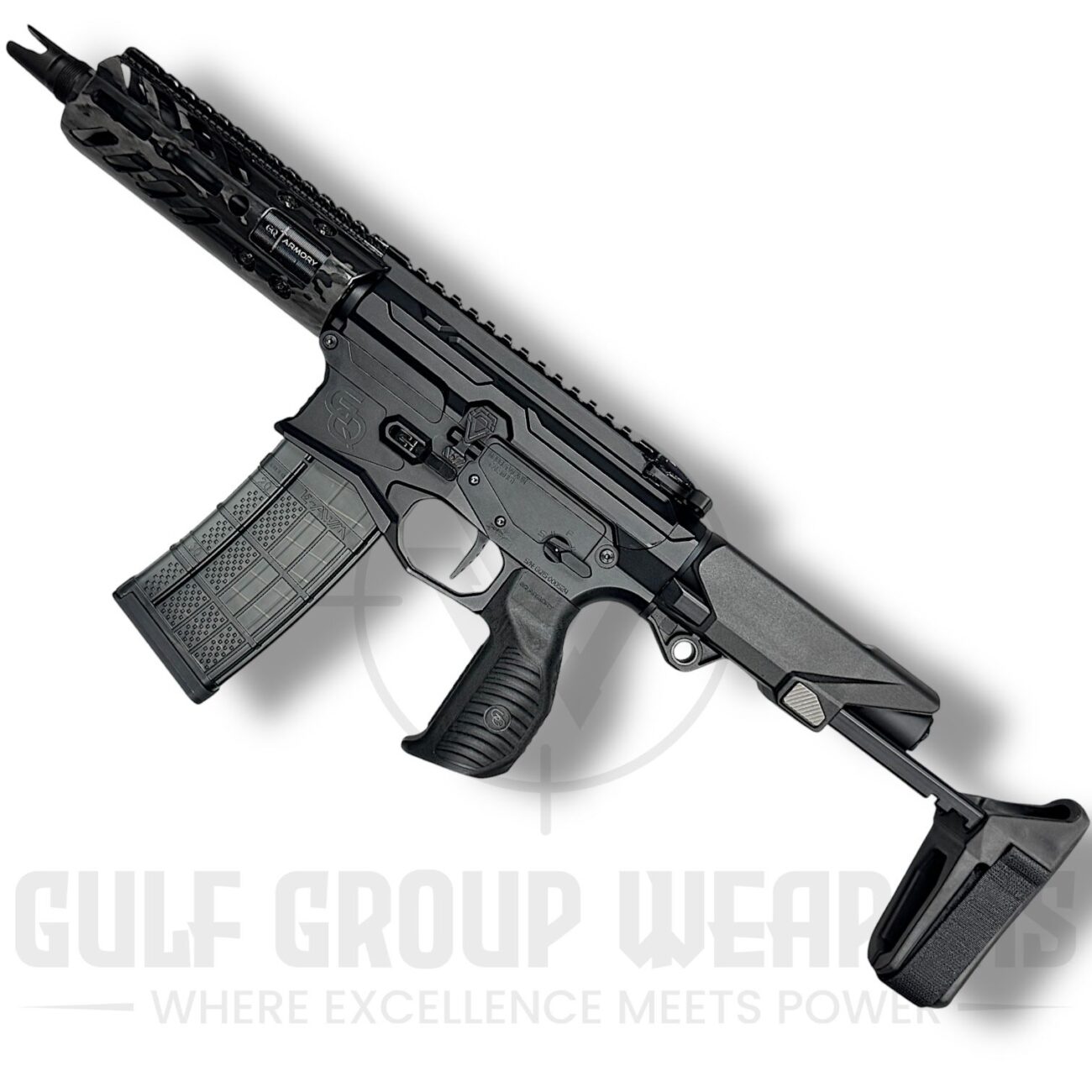 GQ Armory Paladin PDW Carbon .300 Blackout 7″ (PISTOL)
