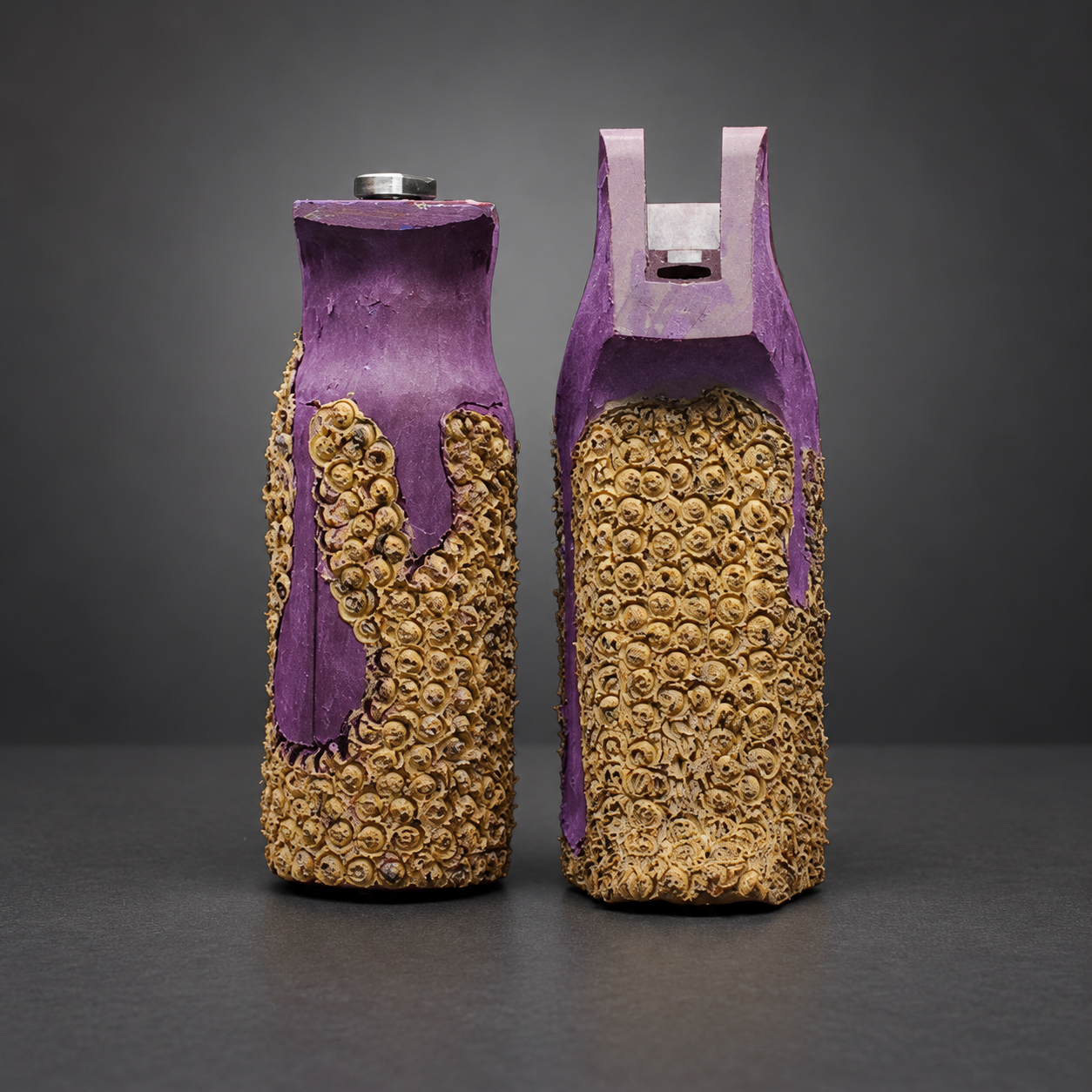 GGW Customs Crunchy PB&J Drip — Hand-Stippled Amend2 Grip Combo - Image 2